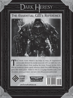 Dark Heresy - Game Master's Kit