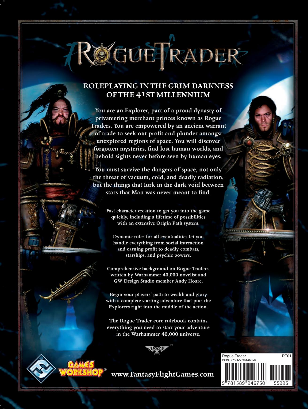 Rogue Trader Rogue Trader Core Rulebook (Core) 40k RPG Tools